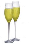 Pair of Filled Wine Glasses